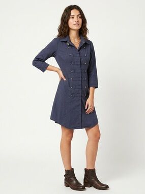 Bell Utility Duster Steampunk Tunic Dress Size 2